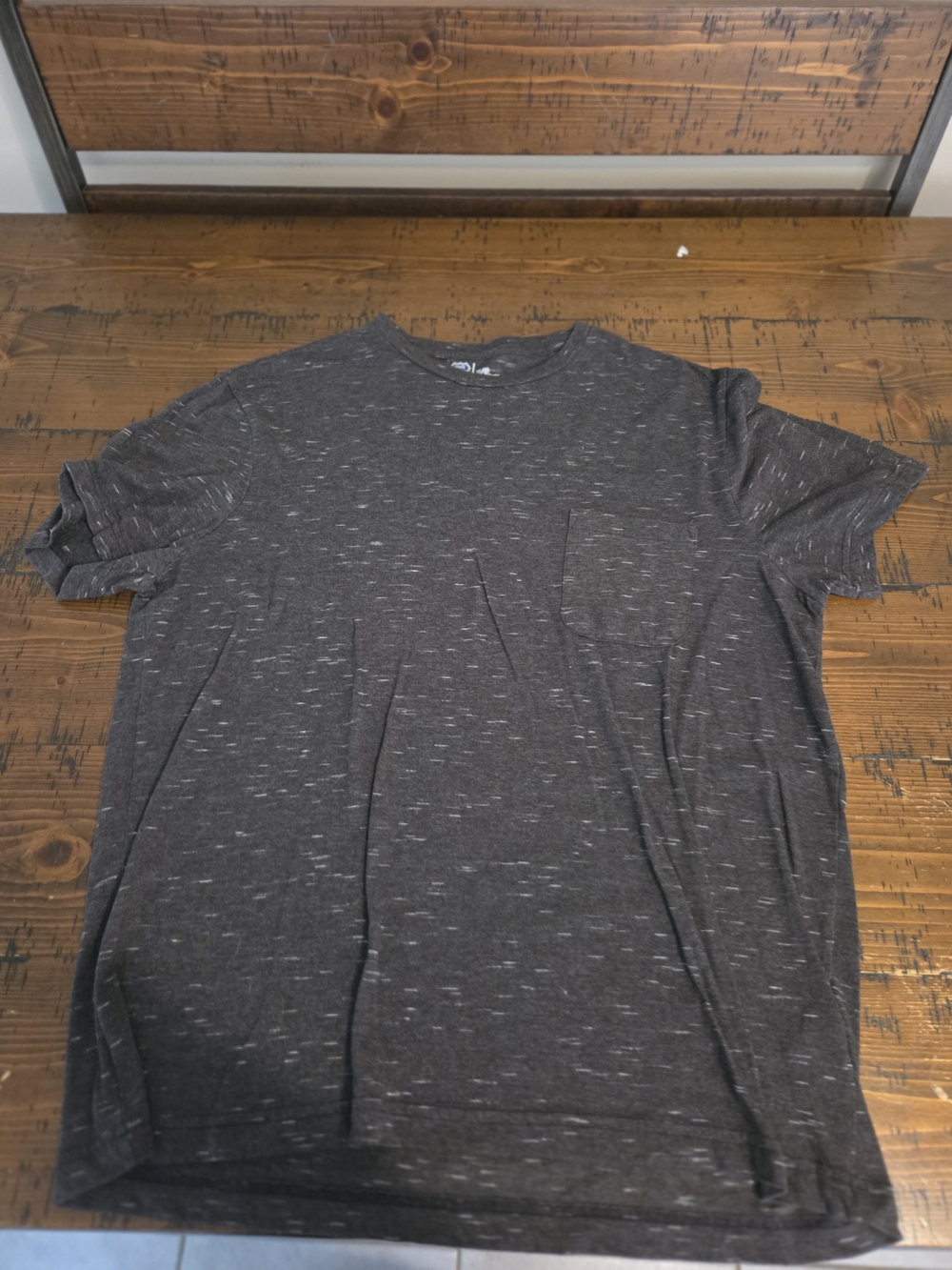Route 66 Men's Charcoal Heather Short-Sleeve Crew Tee